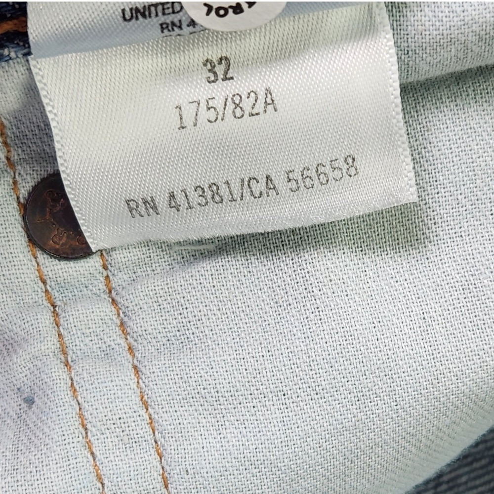 Polo Ralph Lauren Sullivan Slim Patchwork Men's Jeans 36x26 - Picture 16 of 16